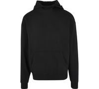 Kapuzensweatshirt URBAN CLASSICS "Urban Classics Herren High Neck Hoody", Herren, Gr. S, schwarz, 80% Baumwolle, 20% Polyester, unifarben, Sweatshirts (74069039-S) schwarz