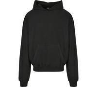 Urban Classics - Rib Terry Boxy Black - Hoodie Schwarz M