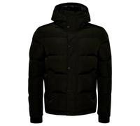 Superdry Herren Pufferjacke Everest kurz mit Kapuze Tiefschwarz XXL