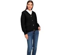 Strickjacke HEINE, Damen, Gr. 40, schwarz, 100% Polyamid, unifarben, Strickjacken Strickjacke (30008725-40) schwarz