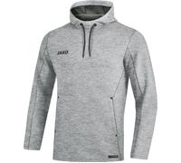 Kapuzensweat Premium Basics HELLGRAU MELIERT M HELLGRAU MELIERT