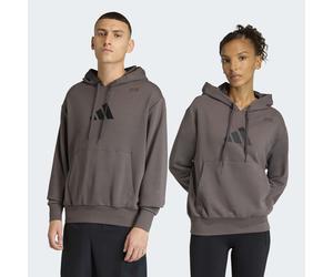 Kapuzensweatjacke ADIDAS PERFORMANCE "CATEGORY TRAINING HOODIE MIT GRAFIK", Herren, Gr. 3XL, charcoal, Obermaterial: 70% Baumwolle, 30% Polyester, angesetztes Bündchen, Sweatjacken (85755530-XXXL) cha