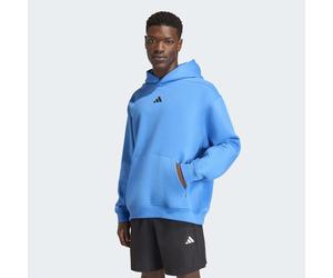 Kapuzensweatjacke ADIDAS PERFORMANCE "POWER OVERSIZE HOODIE", Herren, Gr. XXL, ray blau, Obermaterial: 70% Baumwolle, 30% Polyester, normal, Rundhals, angesetztes Bündchen, Sweatjacken (42694804-XXL)