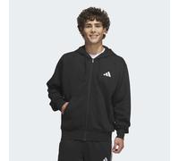 Kapuzensweatjacke ADIDAS SPORTSWEAR "M FEELCOZY FZ", Herren, Gr. M, schwarz, Obermaterial: 70% Baumwolle, 30% Polyester, normal, Rundhals, angesetztes Bündchen, Sweatjacken (62554420-M) schwarz