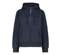 Kapuzensweatjacke ALIFE & KICKIN "Damen BarbaraAK A Kapuzensweatjacke, Sweatjacke", Damen, Gr. XS, blau (marine), 60% Baumwolle, 40% Polyester, Sweatjacken, kurze Sweatjacke als Zip-Hoodie mit Kordelz