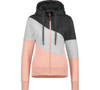 Kapuzensweatjacke ALIFE & KICKIN "Damen SteffiAK A Kapuzensweatjacke, Sweatjacke", Damen, Gr. XS, braun (mahagonium melange), 50% Baumwolle, 50% Polyester, Sweatjacken (20481304-XS) mahagonium melange