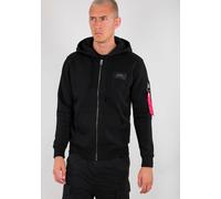 Alpha Industries Back Print Zip Hoody für Herren Black