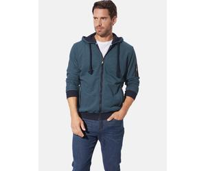Kapuzensweatjacke BABISTA "Sweatjacke NOLIENZA", Herren, Gr. XL, blau (dunkelblau), Obermaterial: 70% Baumwolle CO. 30% Polyester COOLMAX PES(Coolmax)., Sweatjacken (49415756-XL) dunkelblau