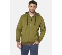Kapuzensweatjacke BABISTA "Sweatjacke NOLIENZA", Herren, Gr. XL, grün, Obermaterial: 85% Baumwolle CO. 15% Polyester COOLMAX PES(Coolmax)., Sweatjacken (14635001-XL) grün