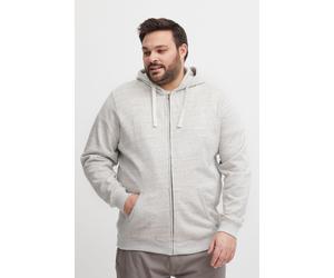 Kapuzensweatjacke BLEND "BHAlton Zipthrough Big & Tall", Herren, Gr. 3XL, stone mix, Sweatware, 60% Baumwolle, 40% Polyester, unifarben, regular fit normal, ohne Ausschnitt, eng Rippbündchen, Sweatjac