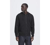 Kapuzensweatjacke BLEND "BHBRODY HOOD SWEATSHIRT", Herren, Gr. M, schwarz beauty, Sweatware, Obermaterial: 60% Baumwolle, 40% Polyester, unifarben, regular fit normal, Rundhals, Rippbündchen, Sweatjac