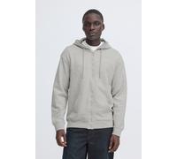Kapuzensweatjacke BLEND "BHBRODY HOOD SWEATSHIRT", Herren, Gr. XL, limestone melange, Sweatware, Obermaterial: 60% Baumwolle, 40% Polyester, unifarben, regular fit normal, Rundhals, Rippbündchen, Swea