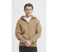 Kapuzensweatjacke BLEND "BHDowntown", Damen, Gr. XL, lead gray, Sweatware, 50% Baumwolle, 50% Polyester, regular fit hüftlang, Rundhals, eingesetzt, Sweatjacken (44874930-XL) lead gray