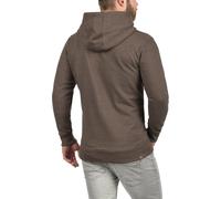 Kapuzensweatjacke BLEND "BHHulker", Herren, Gr. XL, braun (mocca mix), Sweatware, 60% Baumwolle, 40% Polyester, unifarben, regular fit normal, ohne Ausschnitt, eingesetzt Rippbündchen, Sweatjacken, St