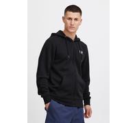 Kapuzenpullover BLEND "BHKaylon", Herren, Gr. L, schwarz, 55% Polyester, 45% Baumwolle, unifarben, regular fit, Pullover Kapuzenpullover, Gemütliche Sweatjacke mit Kapuze (55673362-L) schwarz