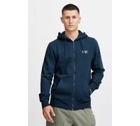 Kapuzenpullover BLEND "BHKaylon", Herren, Gr. M, marineblaus, 55% Polyester, 45% Baumwolle, unifarben, regular fit, Pullover, Gemütliche Sweatjacke mit Kapuze (11866808-M) marineblaus