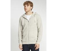 Kapuzensweatjacke BLEND "BHNix", Herren, Gr. M, stone mix, Sweatware, 60% Baumwolle, 40% Polyester, meliert, normal normal, ohne Ausschnitt, eng, Sweatjacken, Stilvolle Kapuzensweatjacke mit Känguruta