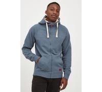 Kapuzensweatjacke BLEND "BHSpeedy", Herren, Gr. 3XL, blau (ensign blau), Sweatware, 60% Baumwolle, 40% Polyester, unifarben, regular fit normal, ohne Ausschnitt, Raglanärmel Rippbündchen, Sweatjacken,