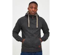 Kapuzenpullover BLEND "BHSpeedy", Herren, Gr. L, charcoal, Sweatware, 60% Baumwolle, 40% Polyester, unifarben, regular fit normal, ohne Ausschnitt, Raglanärmel, Pullover Kapuzenpullover, Stilvolle Kap