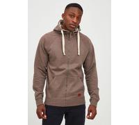 Kapuzensweatjacke BLEND "BHSpeedy", Herren, Gr. M, braun (mocca mix), Sweatware, 60% Baumwolle, 40% Polyester (Farbe: Zink Mix 70% Baumwolle, 30% Polyester / Farbe: Sand Mix 90% Baumwolle, 10% Polyest