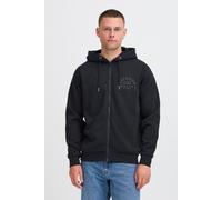 Kapuzenpullover BLEND "BHSunic", Herren, Gr. 3XL, schwarz, Sweatware, 80% Polyester, 20% Baumwolle, bedruckt, normal normal, hoch geschlossener Ausschnitt, Pullover Kapuzenpullover, Schicke Kapuzenfle