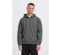 BLEND Kapuzenfleecejacke Herren grau, XL