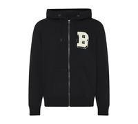 Kapuzensweatjacke BLEND "Kapuzenfleecejacke BHBadel", Herren, Gr. XL, schwarz, Obermaterial: 60% Baumwolle CO. 40% Polyester PES., Sweatjacken (86170963-XL) schwarz