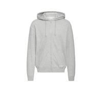 Kapuzensweatjacke BLEND "Kapuzenfleecejacke BHMBrilo", Herren, Gr. M, grau (stone mix), Obermaterial: 60% Baumwolle CO. 40% Polyester PES., Sweatjacken (82606000-M) stone mix