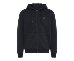 Kapuzensweatjacke BLEND "Kapuzenfleecejacke BHTolle", Herren, Gr. M, schwarz, Obermaterial: 80% Polyester PES. 20% Baumwolle CO., Sweatjacken (68482501-M) schwarz