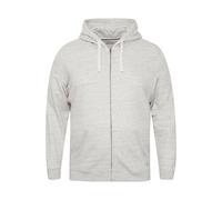 Kapuzensweatjacke BLEND "Kapuzensweatjacke BHAlton Zipthrough Big & Tall", Herren, Gr. XXL, grau (stone mix), Obermaterial: 60% Baumwolle CO. 40% Polyester PES., Sweatjacken (36710212-XXL) stone mix
