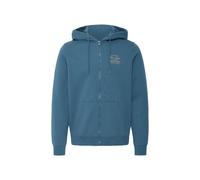 Kapuzensweatjacke BLEND "Kapuzensweatjacke BHBest", Herren, Gr. XL, blau (orion blau), Obermaterial: 55% Polyester PES. 45% Baumwolle CO., Sweatjacken (20734467-XL) orion blau