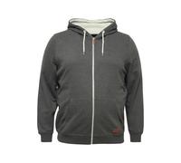 BLEND Kapuzensweatjacke Herren anthrazit, 5XL