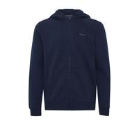 Kapuzensweatjacke BLEND "Kapuzensweatjacke BHDowntown", Herren, Gr. 3XL, blau (marineblaus), Obermaterial: 50% Baumwolle CO. 50% Polyester PES., Sweatjacken (94082425-XXXL) marineblaus