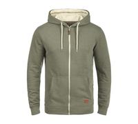 Kapuzensweatjacke BLEND "Kapuzensweatjacke BHHulker", Herren, Gr. L, grün (ivy grün), Obermaterial: 60% Baumwolle CO. 40% Polyester PES., Sweatjacken (42642055-L) ivy grün