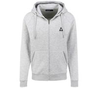 Kapuzensweatjacke BLEND "Kapuzensweatjacke BHNuka", Herren, Gr. XXL, grau (stone mix), Obermaterial: 70% Baumwolle CO. 30% Polyester PES., Sweatjacken (96665218-XXL) stone mix