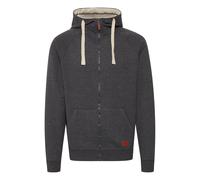 Kapuzensweatjacke BLEND "Kapuzensweatjacke BHSpeedy", Herren, Gr. L, grau (charcoal), Obermaterial: 70% Baumwolle CO. 30% Polyester PES., Sweatjacken (84583720-L) charcoal