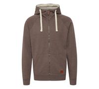 Kapuzensweatjacke BLEND "BHSpeedy", Herren, Gr. M, braun (mocca mix), Sweatware, 60% Baumwolle, 40% Polyester (Farbe: Zink Mix 70% Baumwolle, 30% Polyester / Farbe: Sand Mix 90% Baumwolle, 10% Polyest