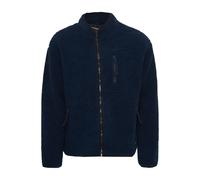 Kapuzensweatjacke BLEND "BHSweatshirt", Herren, Gr. M, blau (marineblaus), 100% Polyester, unifarben, regular fit normal, ohne Ausschnitt, eng gerader Abschluss, Sweatjacken, Gemütliche Teddy-Jacke (4