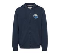 Kapuzensweatjacke BLEND "Kapuzensweatjacke BHSweatshirt", Herren, Gr. M, blau (marineblaus), Obermaterial: 100% Baumwolle CO., Sweatjacken (62247731-M) marineblaus