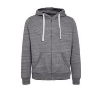 Kapuzensweatjacke BLEND "Kapuzensweatshirtjac BHAlton", Herren, Gr. M, grau (pewter mix), Obermaterial: 60% Baumwolle CO. 40% Polyester PES., Sweatjacken (27486831-M) pewter mix