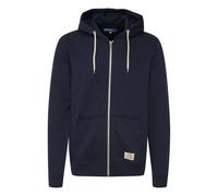 Kapuzensweatjacke BLEND "Kapuzensweatshirtjac BHNoah", Herren, Gr. S, blau (navy solid), Obermaterial: 60% Baumwolle CO. 40% Polyester PES., Sweatjacken (18224918-S) navy solid