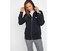 Kapuzensweatjacke BONPRIX, Damen, Gr. 40/42 (M), schwarz, Sweatware, Obermaterial: 100% Baumwolle, unifarben, lässig geschnitten hüftbedeckend, Rundhals, angesetztes Bündchen, Sweatjacken Kapuzensweat