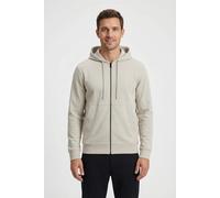 Kapuzensweatjacke BOSS ORANGE "Zetalky", Damen, Gr. L, open grau070, Sweatware, Obermaterial: 100% Baumwolle, loose fit hüftbedeckend, Bündchen, Sweatjacken, mit Kängurutasche (70061914-L) open grau07