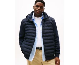 Kapuzensweatjacke "BT-MIX MEDIA ZIP THROUGH", Herren, Gr. 4XL, desert sky, Sweatware, Obermaterial: 72% Baumwolle, 28% Polyester, TOMMY HILFIGER BIG & TALL, Bündchen, Sweatjacken Kapuzensweatjacke, Gr