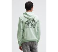 Kapuzensweatjacke CAMP DAVID, Herren, Gr. XXL, faded mint, Material: 100% Baumwolle, bestickt, relaxed fit normal, hoch geschlossener Ausschnitt, eingesetzt Rippbündchen, Sweatjacken, mit Ärmeltasche