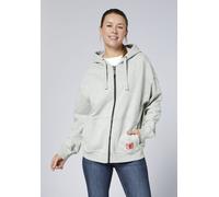 Chiemsee Sweatjacke in Grau - Größe S | Damen Sweatshirts Jacken