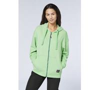 Kapuzensweatjacke CHIEMSEE, Damen, Gr. M (38), meadow, 88% Baumwolle, 12% Polyester, Sweatjacken (84385814-M) meadow