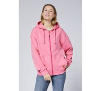 Kapuzensweatjacke CHIEMSEE, Damen, Gr. XS (32), chateau rose, 88% Baumwolle, 12% Polyester, Sweatjacken (73391968-XS) chateau rose