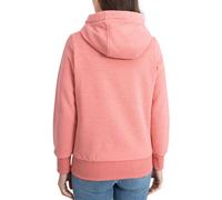 Kapuzensweatjacke DEPROC ACTIVE "FinjaCMYK II", Damen, Gr. 40 (M), rosa, 50% Baumwolle, 50% Polyester, tailliert, gerader Abschluss, Sweatjacken Kapuzensweatjacke, weiche Fleecejacke mit Kängurutasche
