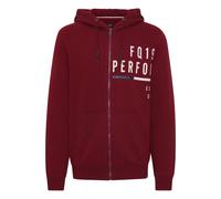 Kapuzensweatjacke FQ1924 "Kapuzensweatjacke FQAlbert", Herren, Gr. XL, rot (cabernet), Obermaterial: 100% Baumwolle CO., Sweatjacken (49804607-XL) cabernet